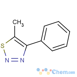 CAS No:64273-28-5 5-methyl-4-phenylthiadiazole