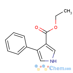 CAS No:64276-62-6 ethyl 4-phenyl-1H-pyrrole-3-carboxylate