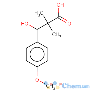 CAS No:64284-35-1 Benzenepropanoic acid, b-hydroxy-4-methoxy-a,a-dimethyl-