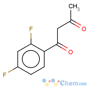 CAS No:64287-17-8 1,3-Butanedione,1-(2,4-difluorophenyl)-
