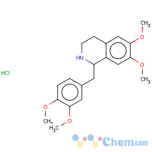CAS No:6429-04-5 Tetrahydropapaverine hydrochloride