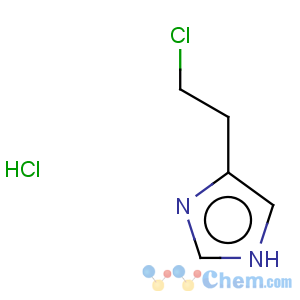 CAS No:6429-10-3 1H-Imidazole,5-(2-chloroethyl)-, hydrochloride (1:1)