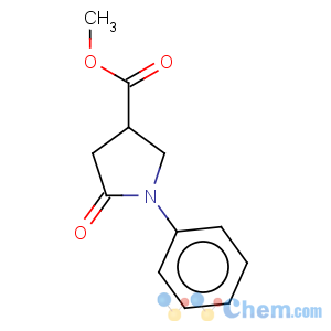 CAS No:64320-92-9 3-Pyrrolidinecarboxylicacid, 5-oxo-1-phenyl-, methyl ester
