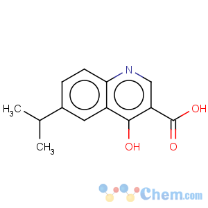 CAS No:64321-62-6 3-Quinolinecarboxylicacid, 4-hydroxy-6-(1-methylethyl)-