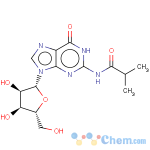 CAS No:64350-24-9 Guanosine,N-(2-methyl-1-oxopropyl)-