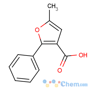CAS No:64354-50-3 5-methyl-2-phenylfuran-3-carboxylic acid