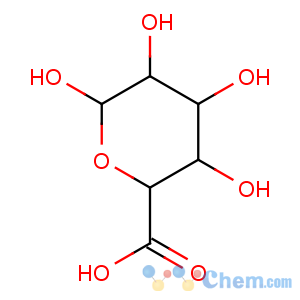 CAS No:64365-23-7 (2S,3R,4S,5R,6S)-3,4,5,6-tetrahydroxyoxane-2-carboxylic acid