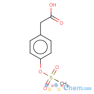 CAS No:64369-79-5 Benzeneacetic acid,4-[(methylsulfonyl)oxy]-