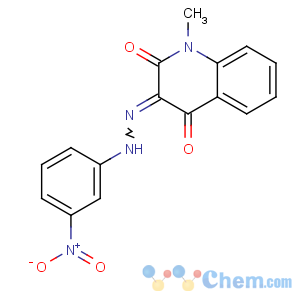 CAS No:6439-53-8 (3Z)-1-methyl-3-[(3-nitrophenyl)hydrazinylidene]quinoline-2,4-dione