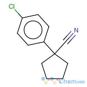CAS No:64399-26-4 Cyclopentanecarbonitrile,1-(4-chlorophenyl)-
