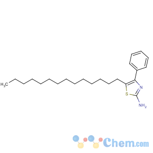 CAS No:64415-14-1 4-phenyl-5-tetradecyl-1,3-thiazol-2-amine