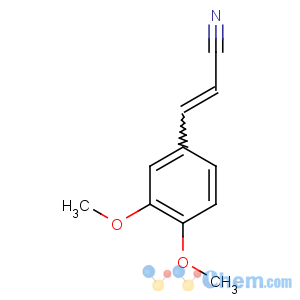 CAS No:6443-72-7 (E)-3-(3,4-dimethoxyphenyl)prop-2-enenitrile