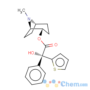 CAS No:64471-15-4 2-Thiopheneacetic acid,a-hydroxy-a-phenyl-,8-methyl-8-azabicyclo[3.2.1]oct-2-yl ester, [1R-[1a,2b(R*),5a]]- (9CI)