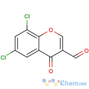 CAS No:64481-10-3 6,8-dichloro-4-oxochromene-3-carbaldehyde