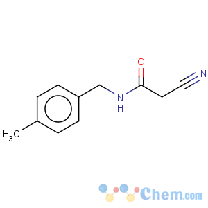CAS No:64488-12-6 Acetamide,2-cyano-N-[(4-methylphenyl)methyl]-