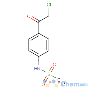 CAS No:64488-52-4 N-[4-(2-chloroacetyl)phenyl]methanesulfonamide