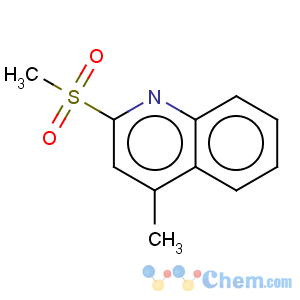 CAS No:64495-40-5 Quinoline,4-methyl-2-(methylsulfonyl)-