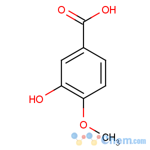CAS No:645-08-9 3-hydroxy-4-methoxybenzoic acid