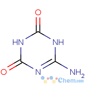 CAS No:645-93-2 6-amino-1H-1,3,5-triazine-2,4-dione