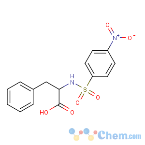 CAS No:64501-87-7 (2S)-2-[(4-nitrophenyl)sulfonylamino]-3-phenylpropanoic acid