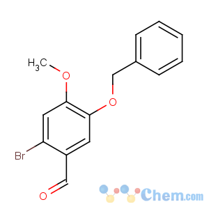 CAS No:6451-86-1 2-bromo-4-methoxy-5-phenylmethoxybenzaldehyde