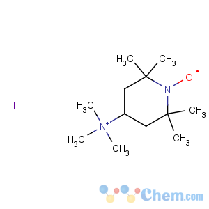 CAS No:64525-01-5 1-Piperidinyloxy,2,2,6,6-tetramethyl-4-(trimethylammonio)-, iodide (1:1)