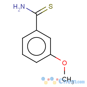 CAS No:64559-06-4 Benzenecarbothioamide,3-methoxy-