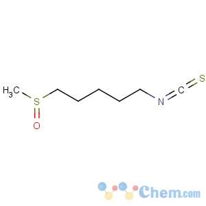 CAS No:646-23-1 Pentane,1-isothiocyanato-5-(methylsulfinyl)-