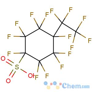 CAS No:646-83-3 1,2,2,3,3,4,5,5,6,6-decafluoro-4-(1,1,2,2,<br />2-pentafluoroethyl)cyclohexane-1-sulfonic acid