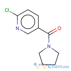 CAS No:64614-47-7 Methanone,(6-chloro-3-pyridinyl)-1-pyrrolidinyl-