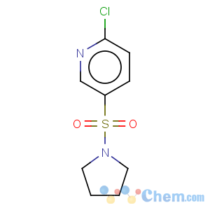 CAS No:64614-51-3 Pyridine,2-chloro-5-(1-pyrrolidinylsulfonyl)-