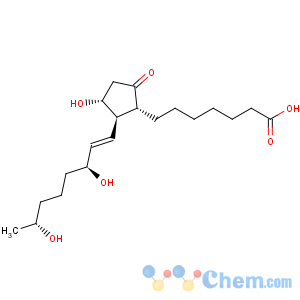 CAS No:64625-55-4 Prost-13-en-1-oic acid,11,15,19-trihydroxy-9-oxo-, (11a,13E,15S,19R)-