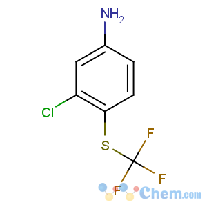 CAS No:64628-74-6 3-chloro-4-(trifluoromethylsulfanyl)aniline