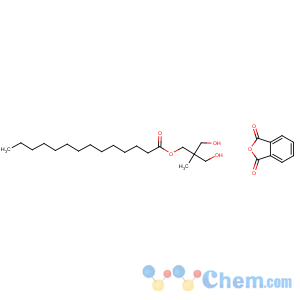 CAS No:64653-92-5 3-hydroxy-2-(hydroxymethyl)-2-methylpropyl tetradecanoate - 2-benzofuran-1,3-dione (1:1)