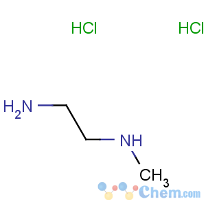 CAS No:64670-85-5 1,2-Ethanediamine,N-methyl-, dihydrochloride (9CI)