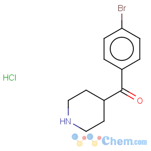 CAS No:64671-00-7 Methanone,(4-bromophenyl)-4-piperidinyl-, hydrochloride (1:1)