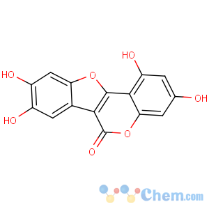 CAS No:6468-55-9 1,3,8,9-tetrahydroxy-[1]benzofuro[3,2-c]chromen-6-one