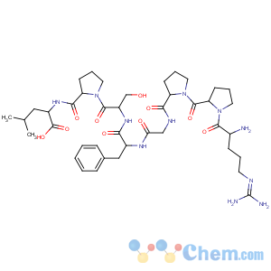 CAS No:64695-06-3 1-8-Bradykinin,8-L-leucine-