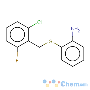 CAS No:646989-63-1 Benzenamine,2-[[(2-chloro-6-fluorophenyl)methyl]thio]-