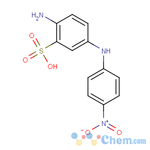 CAS No:6470-52-6 Benzenesulfonic acid,2-amino-5-[(4-nitrophenyl)amino]-