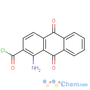 CAS No:6470-88-8 2-Anthracenecarbonylchloride, 1-amino-9,10-dihydro-9,10-dioxo-