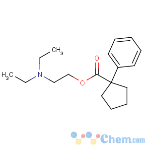 CAS No:6472-38-4 2-(diethylamino)ethyl 1-phenylcyclopentane-1-carboxylate