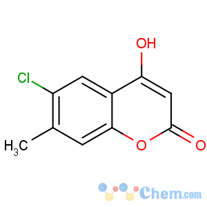 CAS No:64729-38-0 6-chloro-4-hydroxy-7-methylchromen-2-one