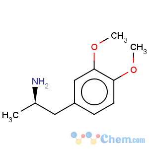 CAS No:64778-78-5 Benzeneethanamine,3,4-dimethoxy-a-methyl-,(aR)-
