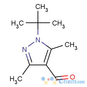 CAS No:647824-51-9 1-tert-butyl-3,5-dimethylpyrazole-4-carbaldehyde