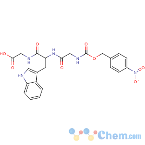 CAS No:64792-79-6 Glycine,N-[N-[N-[[(4-nitrophenyl)methoxy]carbonyl]glycyl]-L-tryptophyl]- (9CI)