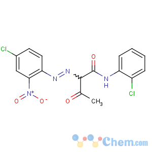 CAS No:6486-23-3 2-[(4-chloro-2-nitrophenyl)diazenyl]-N-(2-chlorophenyl)-3-oxobutanamide