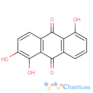 CAS No:6486-93-7 1,2,5-trihydroxyanthracene-9,10-dione