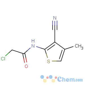CAS No:648859-02-3 2-chloro-N-(3-cyano-4-methylthiophen-2-yl)acetamide