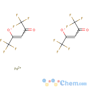 CAS No:64916-48-9 Palladium,bis(1,1,1,5,5,5-hexafluoro-2,4-pentanedionato-kO2,kO4)-, (SP-4-1)-